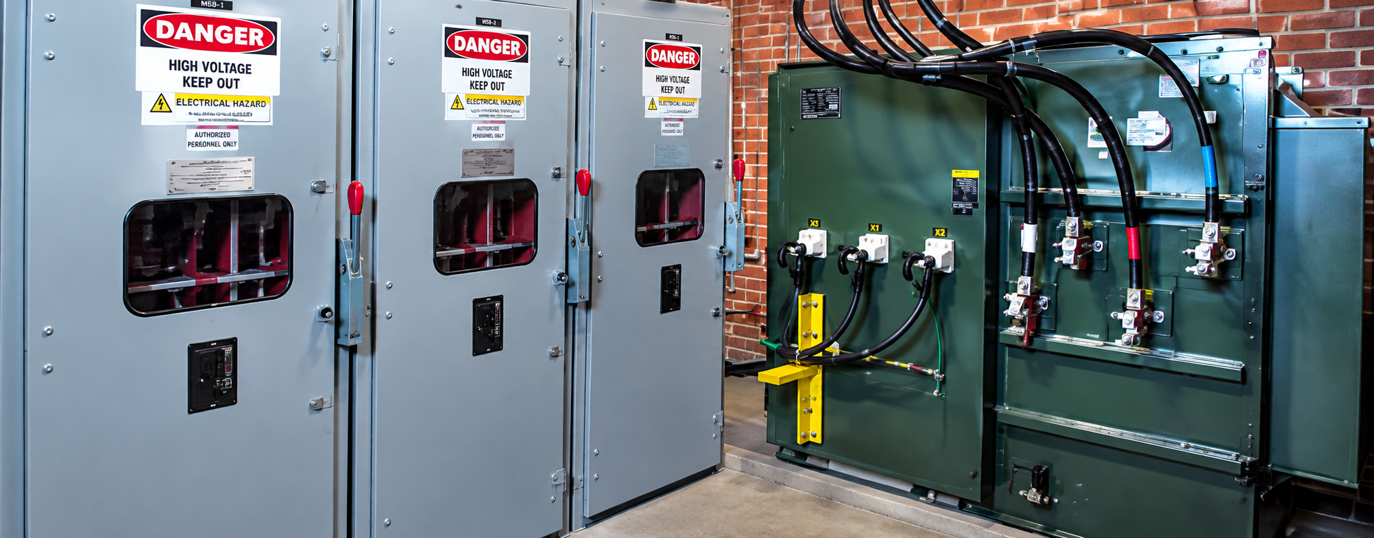 Electrical service disconnects and wiring